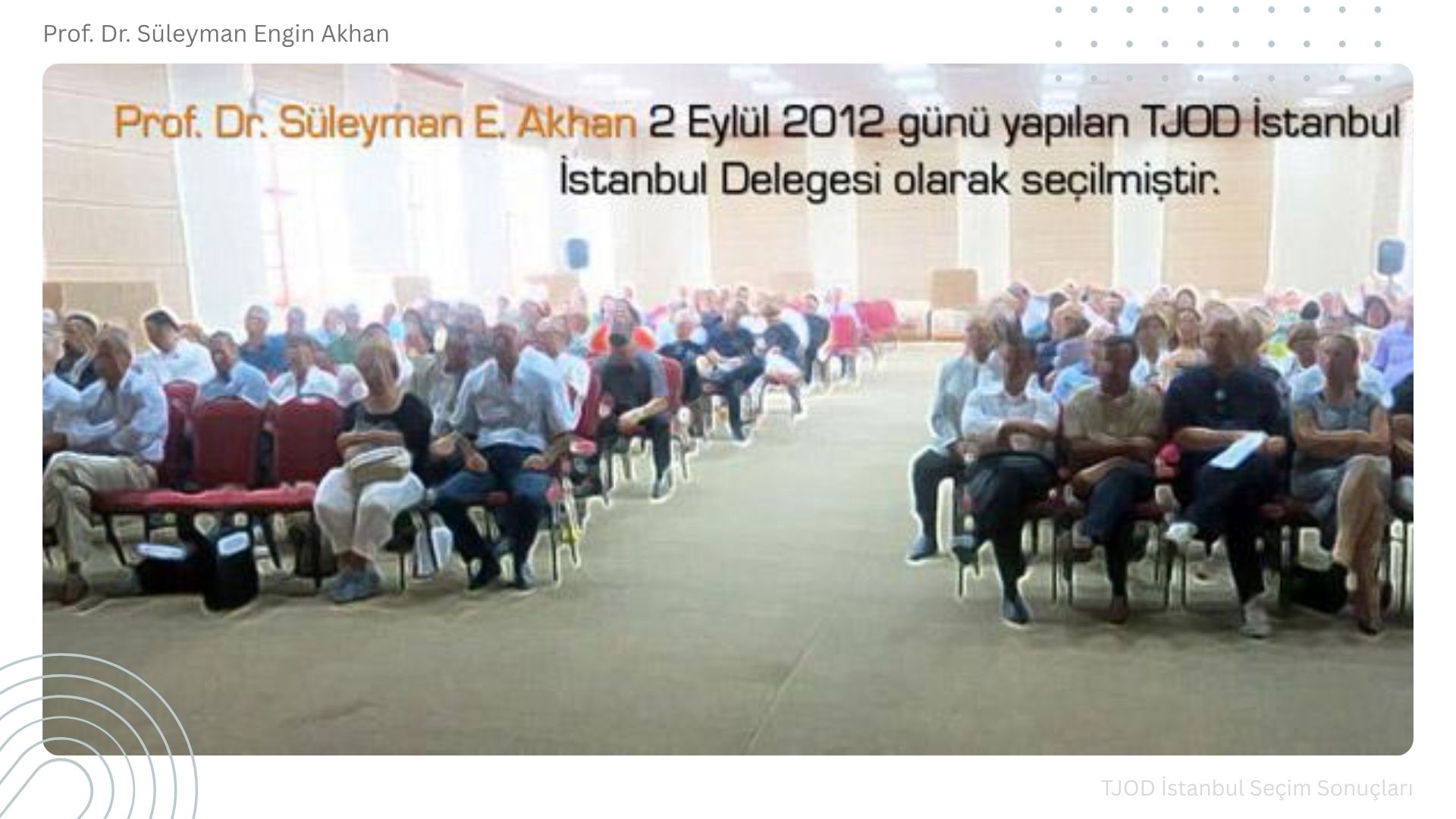 TJOD İstanbul Seçim Sonuçları