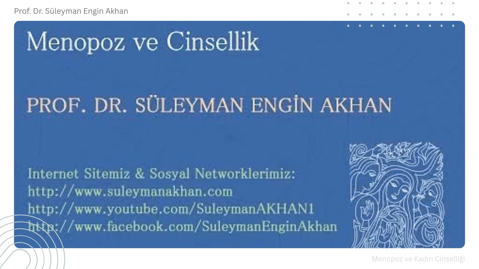 Menopoz Ve Kadın Cinselliği